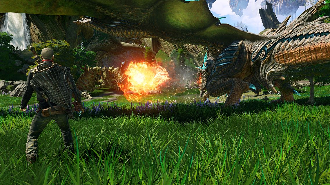 Scalebound started off as a Wii game in which a young girl controlled dinosaurs