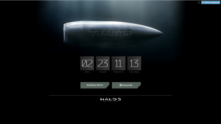 Teaser site suggests major Halo 5 news coming this weekend