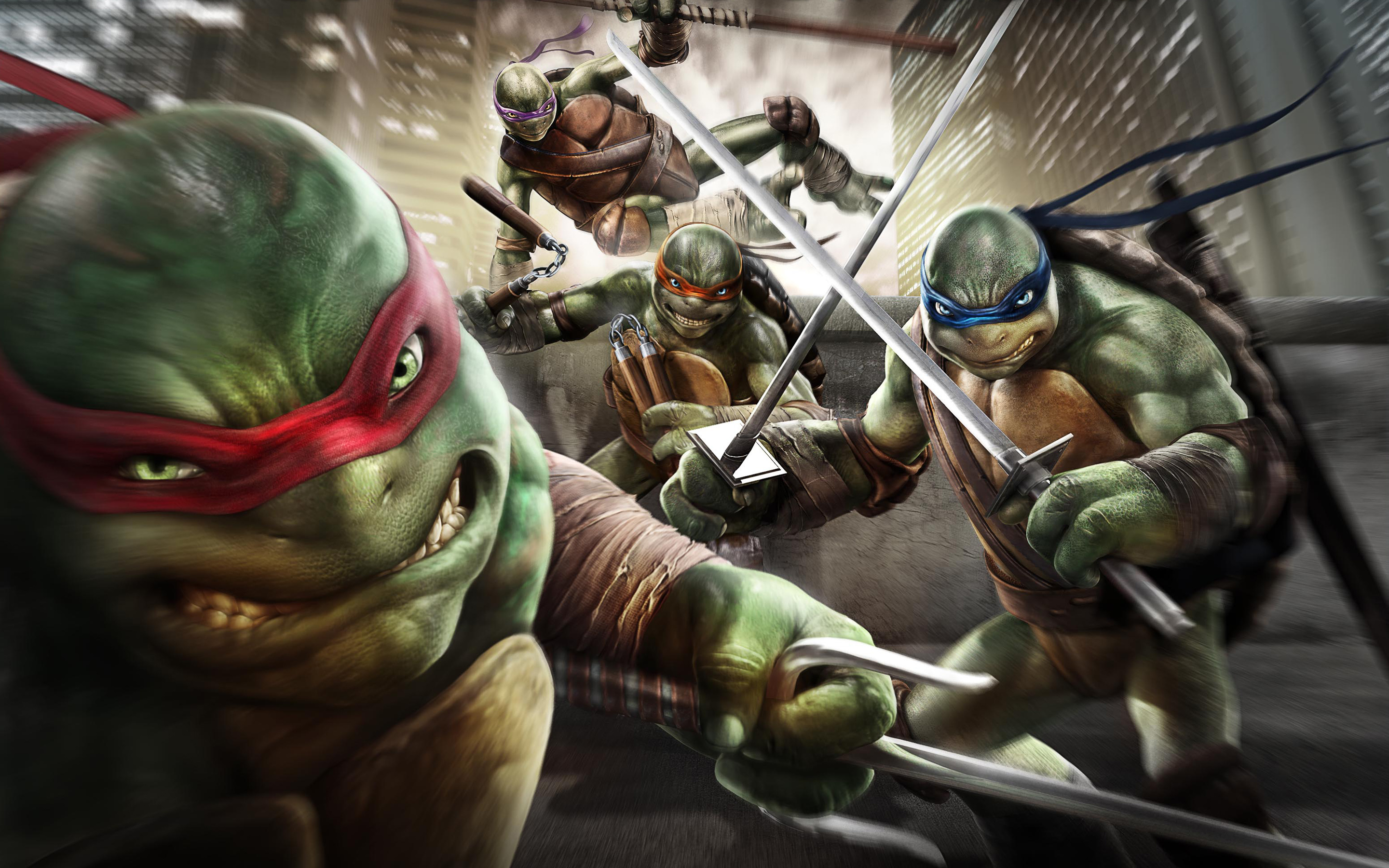 Check out some new Teenage Mutant Ninja Turtles: Mutants in Manhattan gameplay