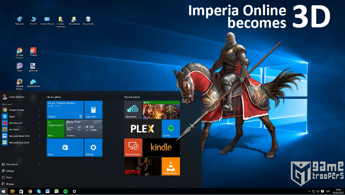 Free-to-play Imperia Online out now on Windows 10