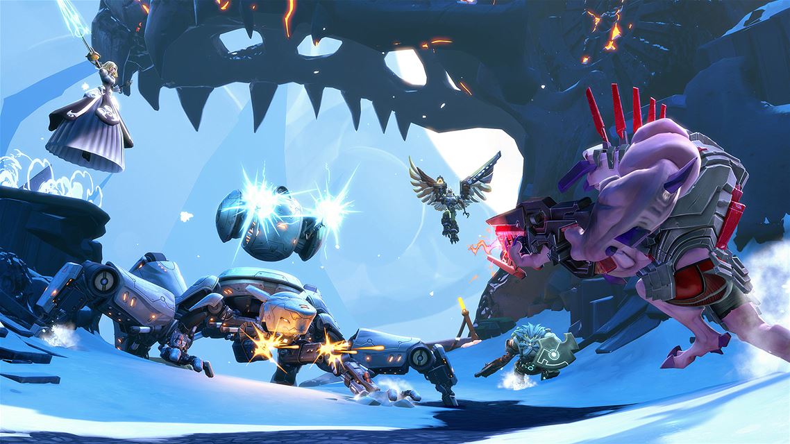 Battleborn launch trailer showcases fast-paced action