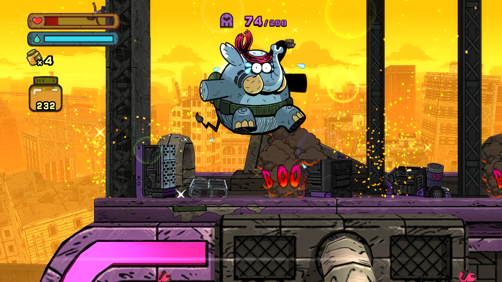 Tembo The Badass Elephant looks ridiculously badass