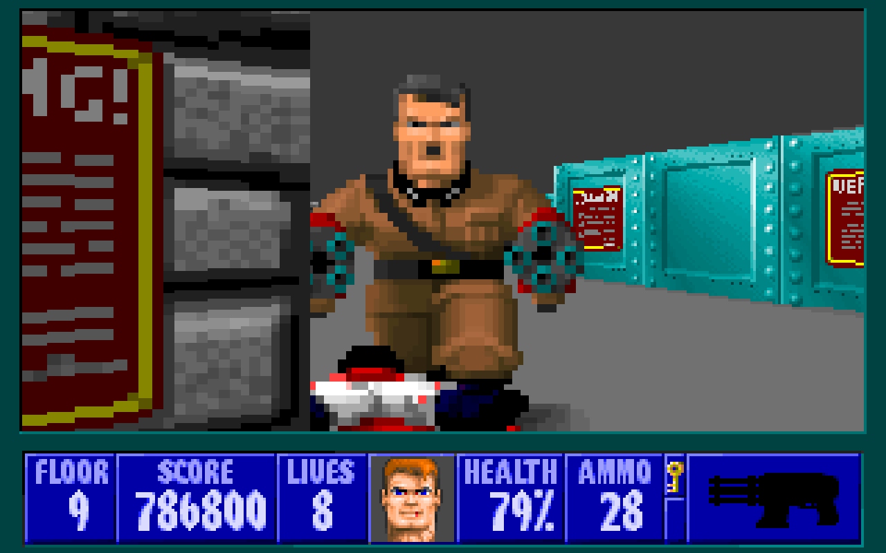 SHOWCASE: Wolfenstein 3D maintains its thrill and appeal on Xbox One backward compatibility