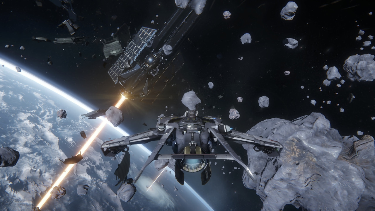 Star Citizen reveals procedurally generated planets and seamless space-to-ground transition