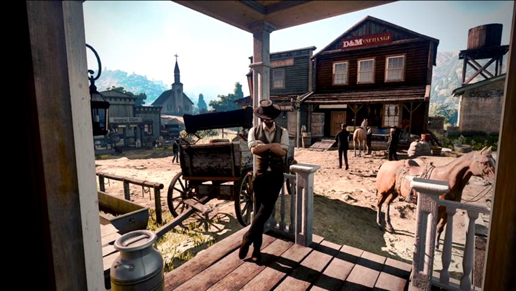 Alleged Red Dead Redemption 2 screenshot is from Wild West Online