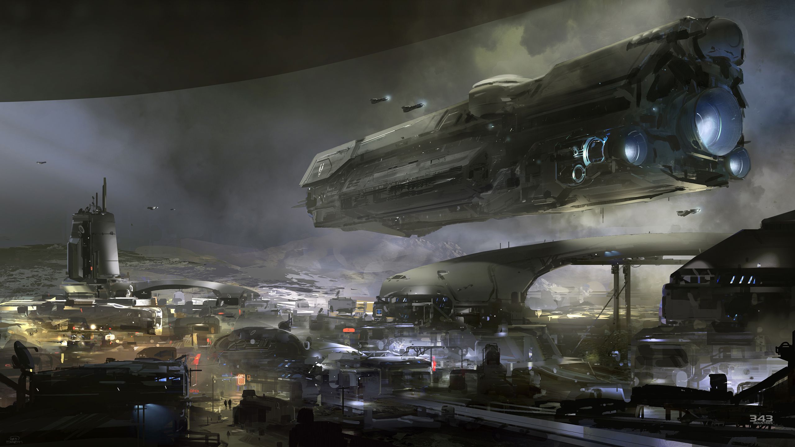 Halo 5: Enemy Lines campaign footage