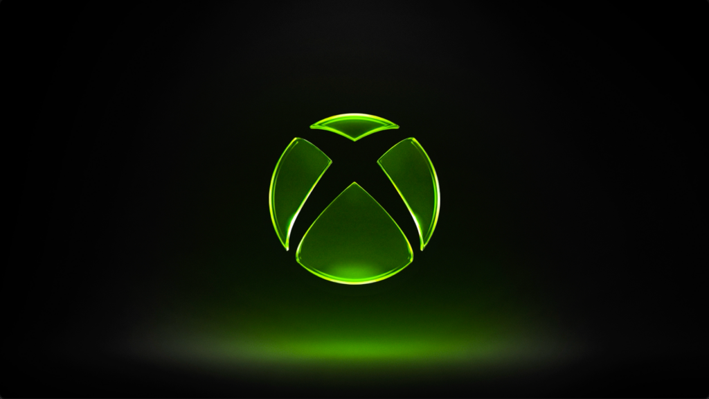Xbox console boot-up screen artwork